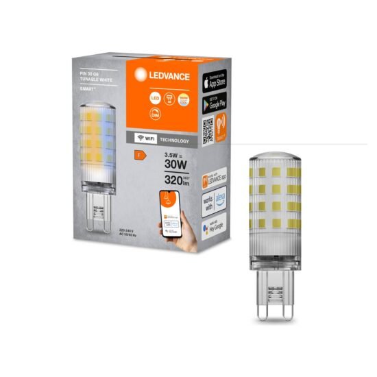 LEDVANCE SMART+ WiFi LED žiarovka G9