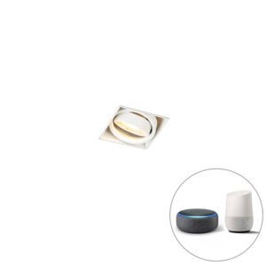 Inteligentné zapustené bodové svetlo biele bez rámu vrátane Wifi GU10 - Oneon 1