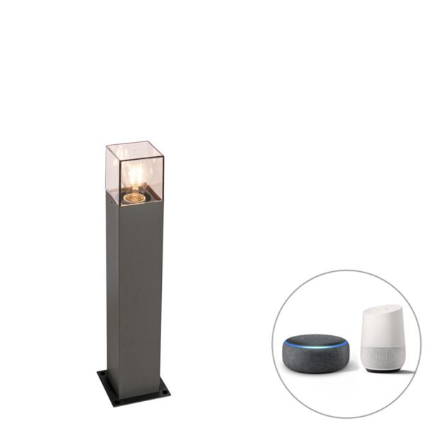 Inteligentná stojaca vonkajšia lampa antracit 50 cm vrátane Wifi P45 - Denmark