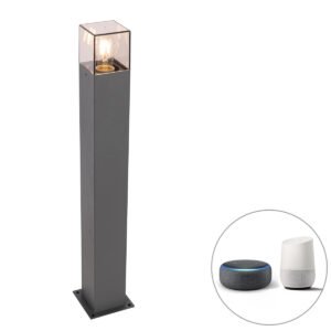 Inteligentná stojaca vonkajšia lampa antracit 70 cm vrátane Wifi P45 - Denmark