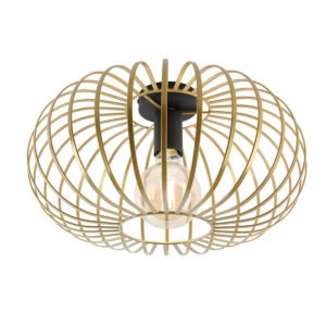Inteligentné stropné svietidlo zlaté 39 cm vrátane Wifi G95 - Johanna