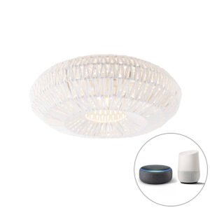 Inteligentné retro stropné svietidlo biele vrátane Wifi A60 - Lina
