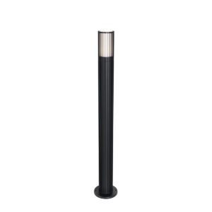 Inteligentný vonkajší stĺpik čierny 80 cm IP44 vrátane GU10 50mm - Boris
