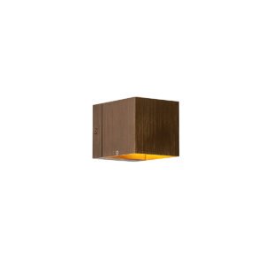Inteligentné nástenné svietidlo tmavá bronz 8 cm vrátane Wifi G9 - Transfer