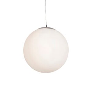 Inteligentné škandinávske závesné svietidlo opálové sklo 50 cm vrátane WiFi A60 - Ball 50