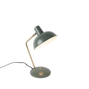 Inteligentná stolná lampa zelená s bronzovou farbou vrátane WiFi P45 - Milou