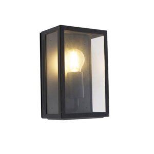 Inteligentné vonkajšie nástenné svietidlo čierne 25,5 vrátane WiFi A60 IP44 - Rotterdam