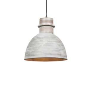 Inteligentné závesné svietidlo sivé 30 cm vrátane wifi žiarovky A60 - Dory